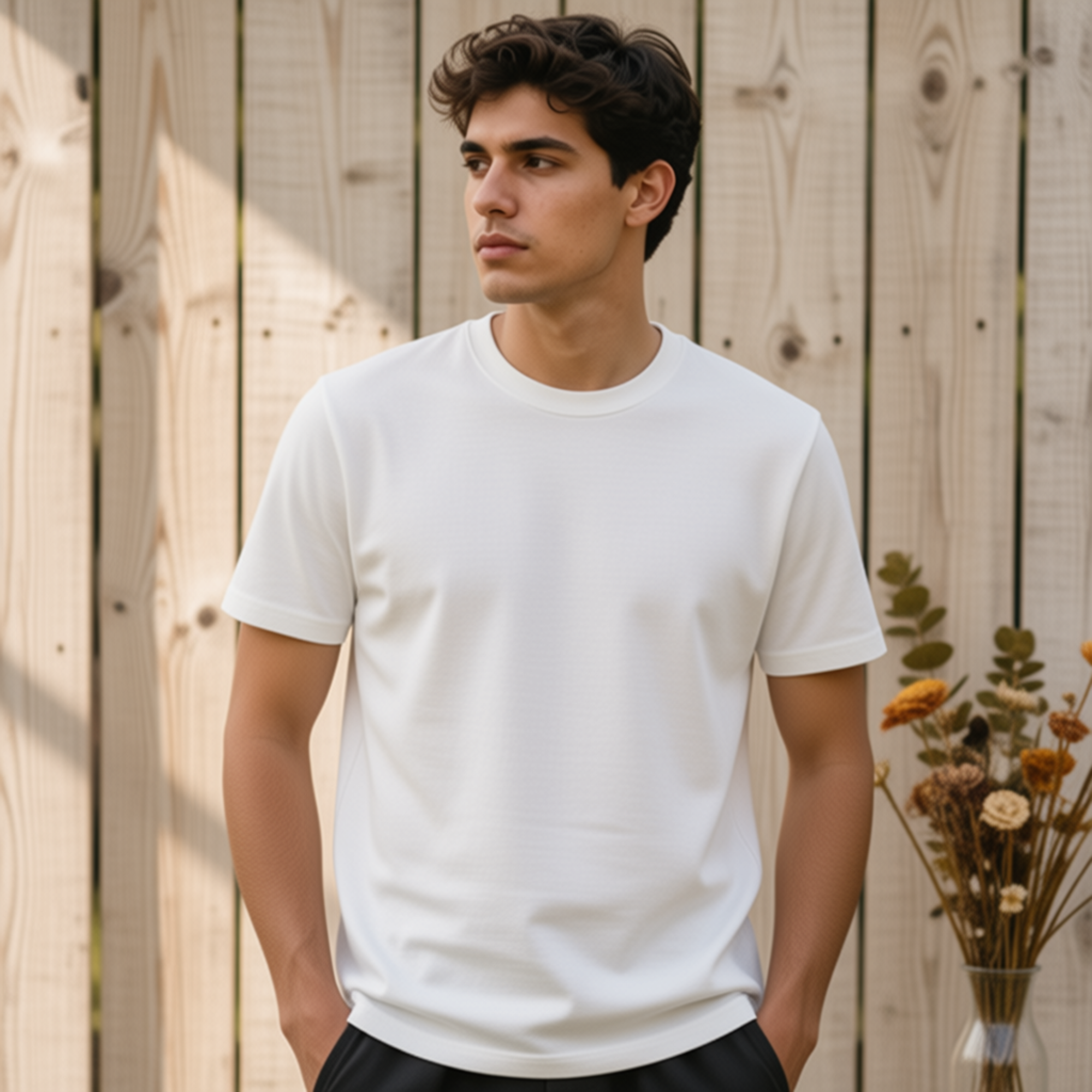 Camiseta de algodón premium